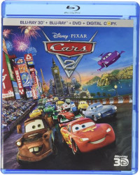 Cars 2 [Blu-ray 3D + Blu-ray + DVD + Digital Copy] (Bilingual)